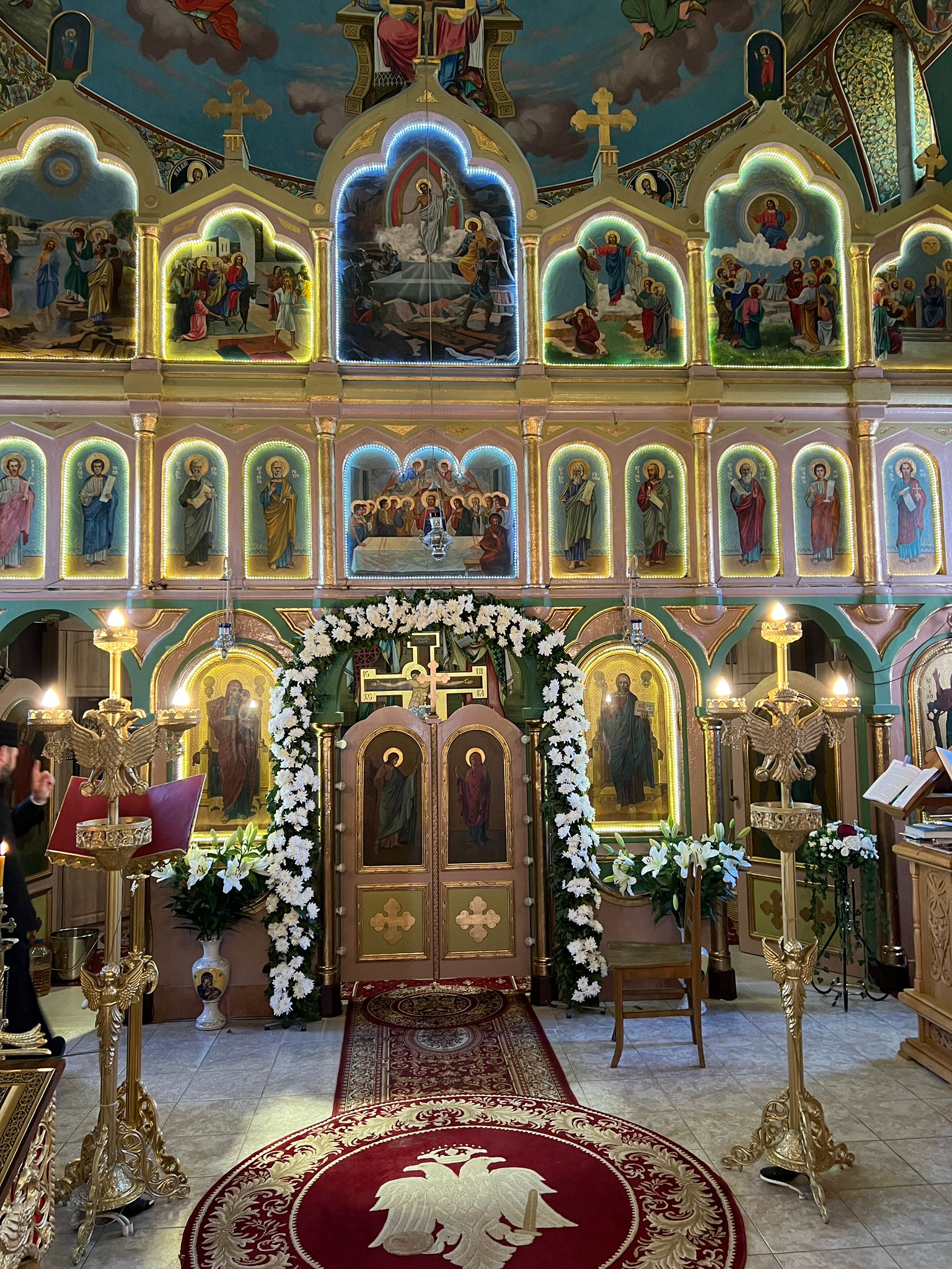 Slujba religioasa in capela funerara Deva Slujba religioasa organizata prin Servicii Funerare Bisericescu Deva